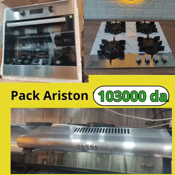 -pack-ariston-plaque-chauffant-four